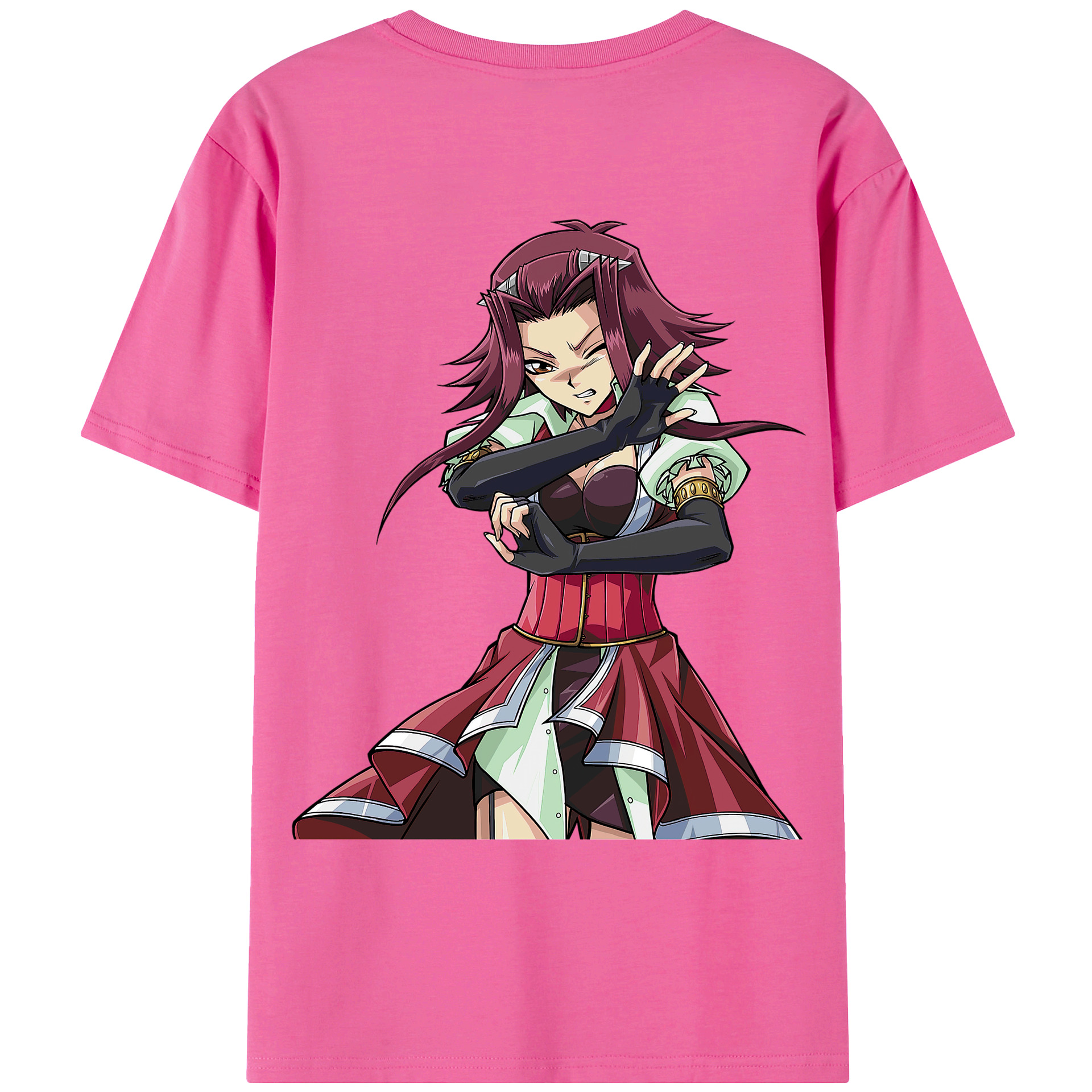 （画像用） 遊☆戯☆王 Yu-Gi-Oh! レディース半袖Tシャツ(バックプリント)